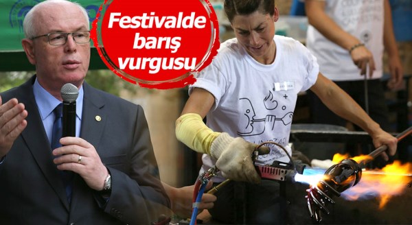 Eskişehir'de festivalde barış vurgusu