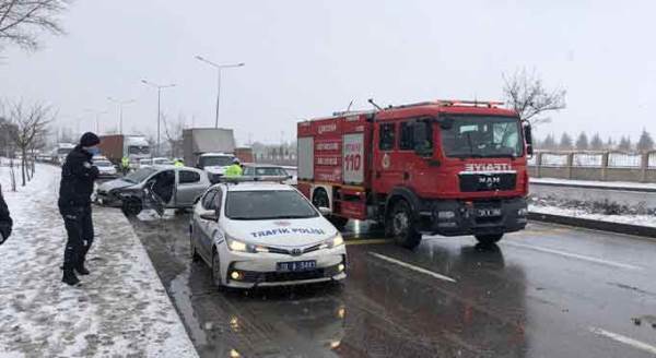 Eskişehir'de kar yağdı, bunlar yaşandı!