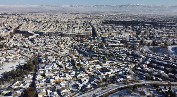 Eskişehir'de kar yağışı sonrası kartpostallık görüntüler