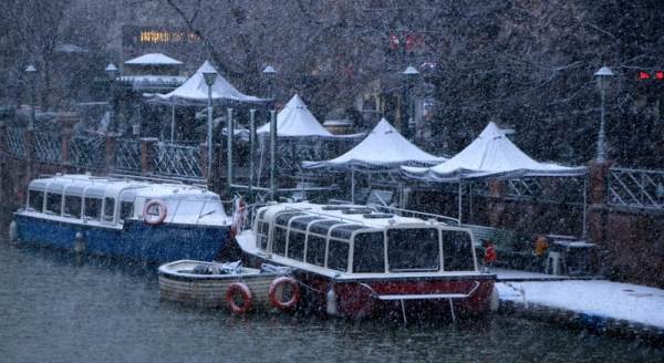 Eskişehir'de kar yağışı