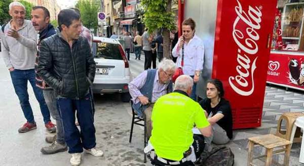 Eskişehir'de kaza yapan aracın sürücüsü şok etti