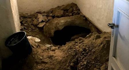 Eskişehir'de kiralanan evde tarihi eser kazısı