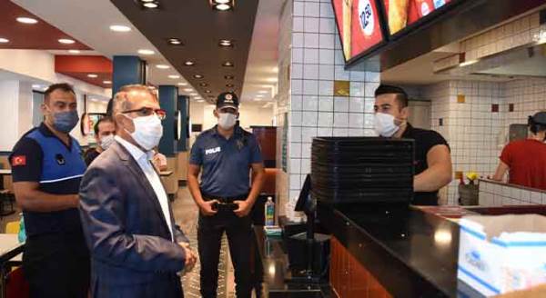 Eskişehir'de koronavirüs denetimi!