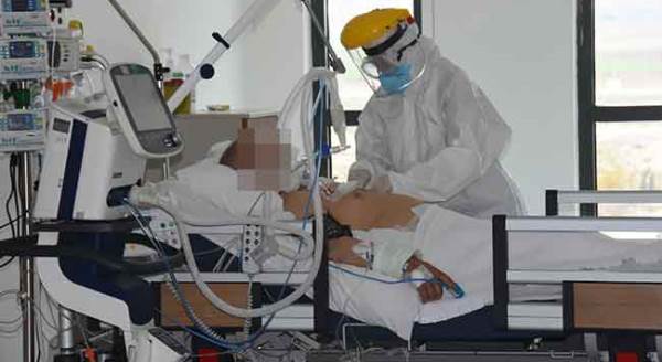 Eskişehir'de koronavirüs yoğun bakımı böyle görüntülendi!