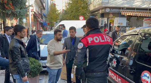 Eskişehir'de küfür ve tehditler havada uçuştu