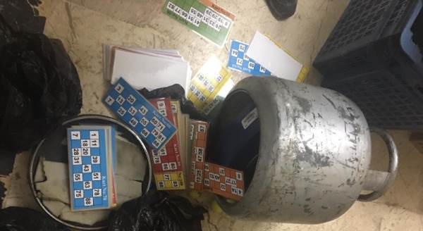 Eskişehir'de mutfak tüpünden kumar ekipmanı çıktı