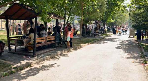 Eskişehir'de o alanlar doldu taştı!