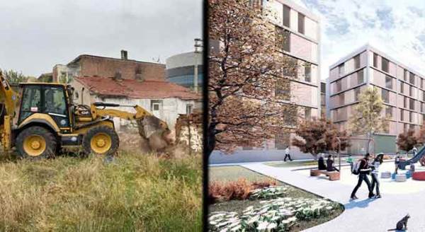 Eskişehir'de o bölgede yıkımlar başladı, yerlerine...