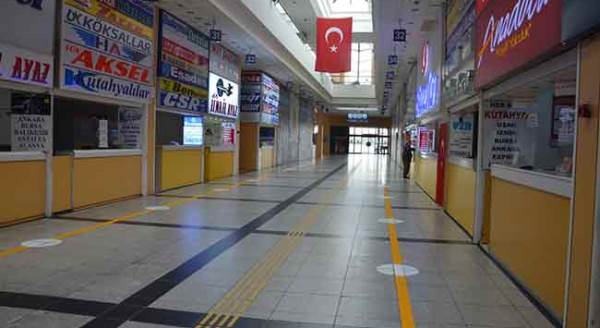 Eskişehir'de o nokta tarihinin en boş günlerini yaşıyor!