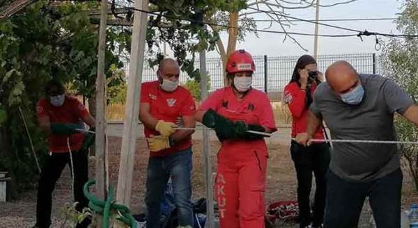 Eskişehir'de onu kurtarmak için seferber oldular!