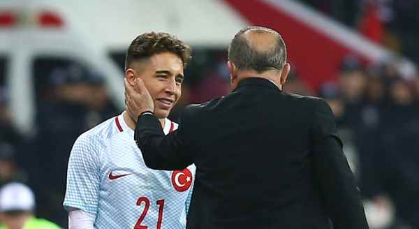 Eskişehir'de oynanan milli maçtan kareler