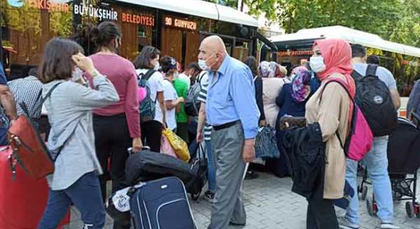 Eskişehir'de pes dedirten kalabalık!