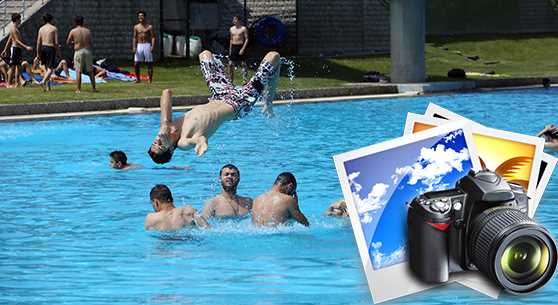 ESKİŞEHİR'DE PLAJ SEZONU AÇILDI