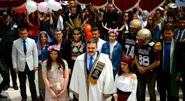 Eskişehir'de renkli görüntüler...