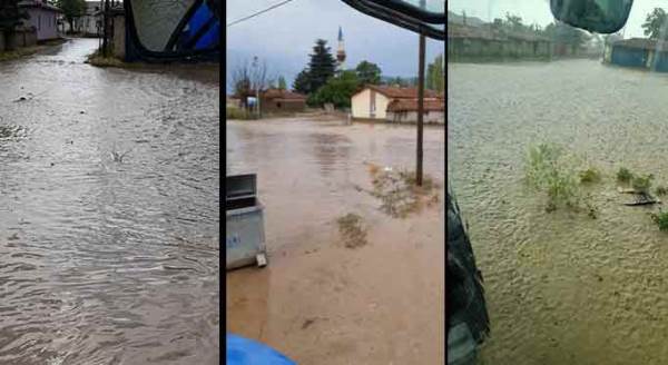 Eskişehir'de sel felaketi! Sulara teslim oldular