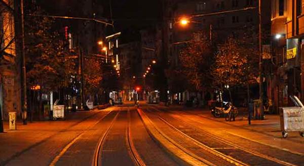 Eskişehir'de sessiz gece!