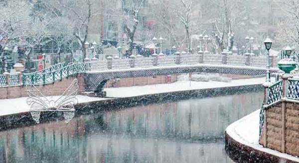 Eskişehir'de seyrine doyulmaz kar manzaraları!
