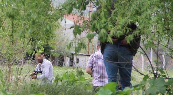 Eskişehir'de Silahlı firari böyle teslim oldu