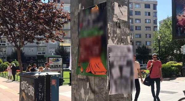 Eskişehir'de şimdi de direkler işgal altında!