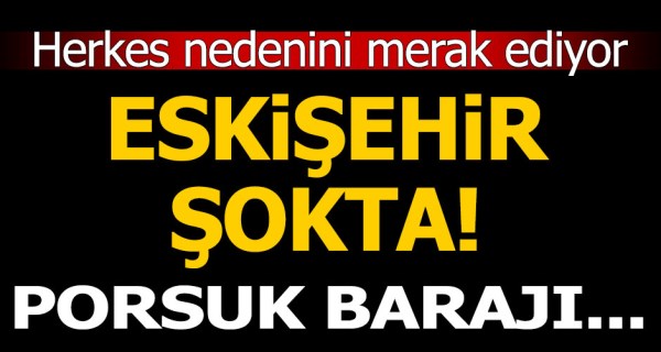 Eskişehir'de şok manzara!