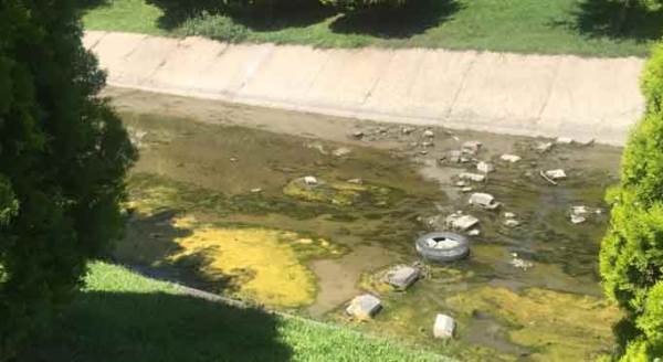 Eskişehir'de sular çekildi, manzara değişmedi