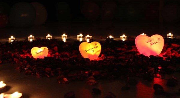 Eskişehir'de sürpriz evlilik teklifi...