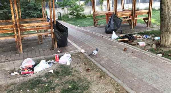 Eskişehir'de tam kapanmada şaşırtan manzara