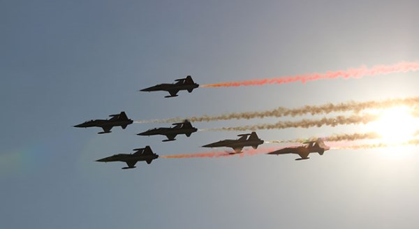 Eskişehir'de Türk Yıldızları rüzgarı