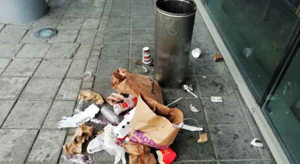 Eskişehir'de utanç veren görüntüler! Hemen yanı başında...