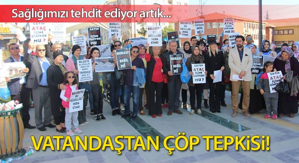 Eskişehir'de vatandaşın 'çöp' isyanı!