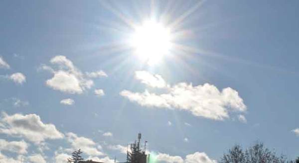 Eskişehir'de yağmur beklerken güneş keyfi