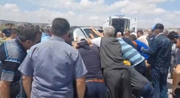 Eskişehir'de yaralıyı vatandaşlar kurtardı