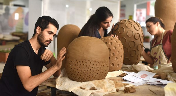 Eskişehir'de yeni sanat eserleri şekilleniyor