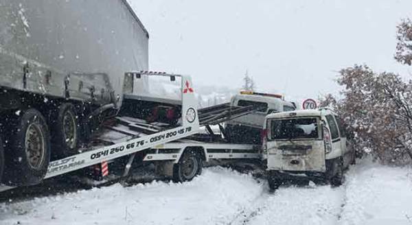 Eskişehir'de zincirleme trafik kazası