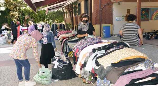 Eskişehir'deki bu pazarda her şey ücretsiz!