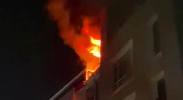 Eskişehir'deki feci patlama güvenlik kamerasında