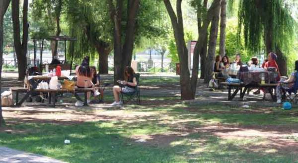 Eskişehir'den bunaltıcı sıcak manzaraları!