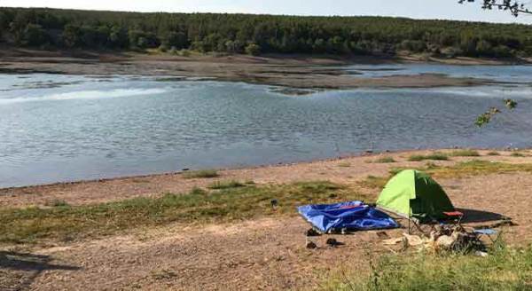 Eskişehir'den sadece 25 kilometre! Çadırını alan oraya koştu...