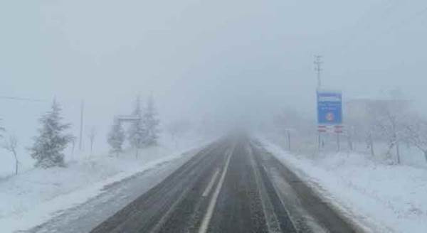 Eskişehir'e kara kış geri döndü! Şaşırtan fotoğraflar...