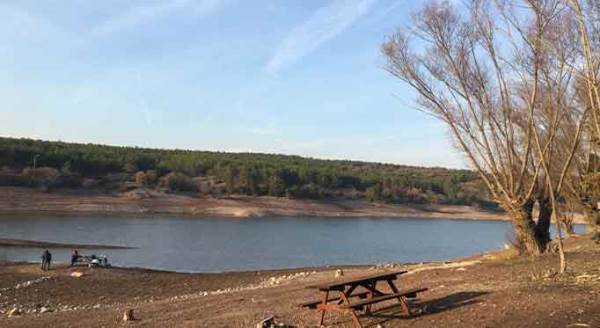 Eskişehir’e sadece 24 kilometre mesafede eşsiz manzara