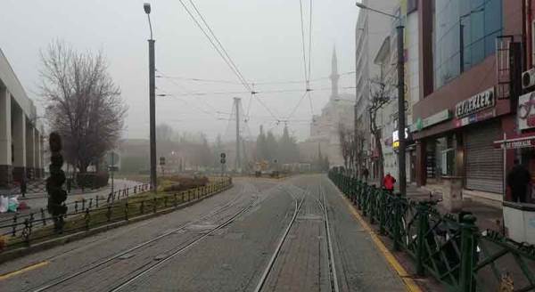 Eskişehir güne böyle başladı