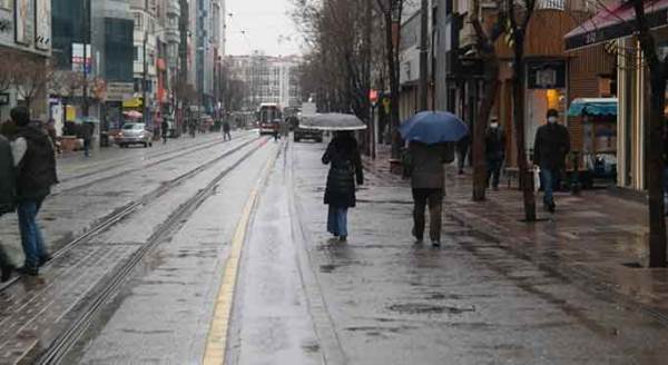 Eskişehir güne bu manzarayla uyandı!