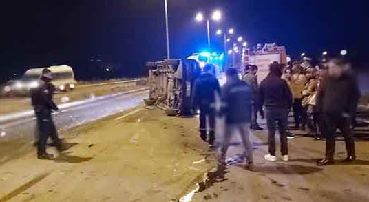 Eskişehir güne korkunç kaza ile başladı!