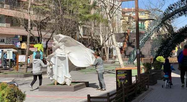 Eskişehir’i fırtına vurdu!