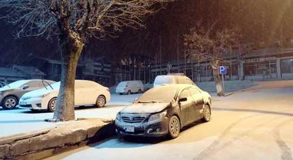 Eskişehir'in "Sibirya"sı kar altında!