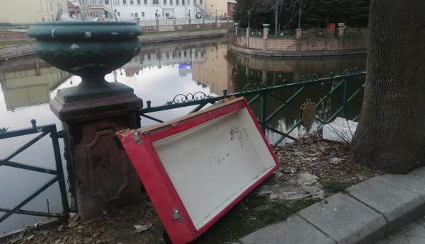 Eskişehir'in göbeğinde şehre yakışmayan manzara!