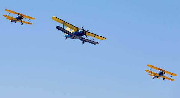 Eskişehir'in mavi göğünde nefes kesen anlar