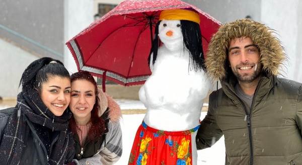 Eskişehir'in yöresel kardan adamları