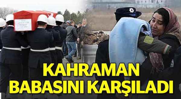 Eskişehir kahraman şehidini karşıladı