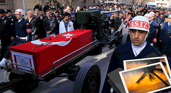 ESKİŞEHİR ŞEHİDİNİ UĞURLADI